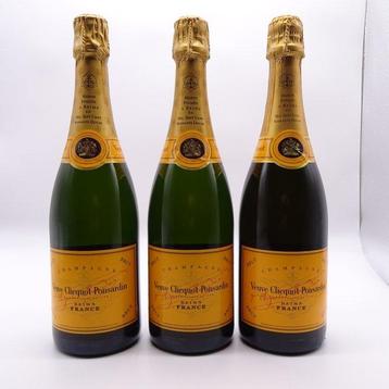 Veuve Clicquot, Carte Jaune - Champagne - 3 Flessen (0.75