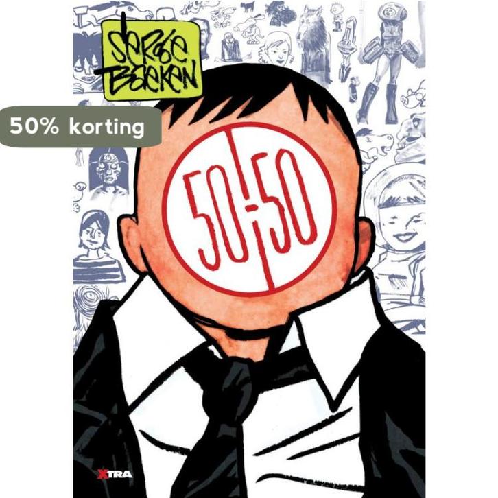 50-50 9789490759209 Serge Baeken, Livres, Art & Culture | Arts plastiques, Envoi