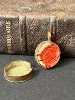 Reliekhouder - Glas, Legering - 1850-1900 - Ware Kruis van