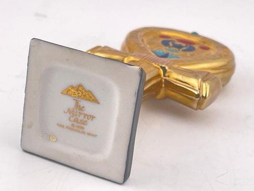 Franklin Mint - Beeldje - The Mirror Case - 24-karaats, Antiek en Kunst, Curiosa en Brocante