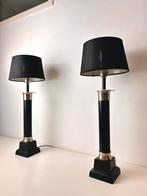 Lampe de table - Aluminium - Deux lampes de table de style