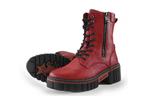 Mustang Veterboots in maat 39 Rood | 5% extra korting, Kleding | Dames, Schoenen, Verzenden, Overige typen, Mustang, Gedragen