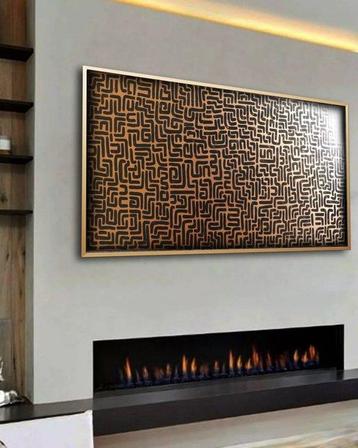 Ksavera - Abstract A1385 - painting on XXL canvas 210cm