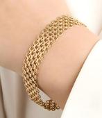 Armband - 18 karaat Geel goud - Vintage X-Link Armband, Nieuw