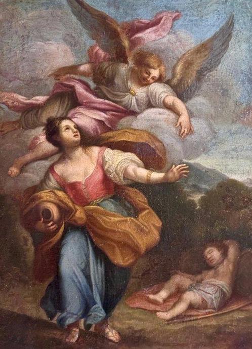 Paolo de Matteis (1662-1728), Atelier de - Hagar and Ishmael, Antiek en Kunst, Kunst | Schilderijen | Klassiek