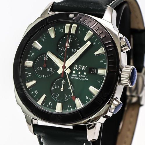 RSW - Master GMT SPORT - RSWA147-SBL-12 - Limited Edition -, Handtassen en Accessoires, Horloges | Heren