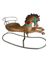 Hobbelpaard - Canova Plastic And Metal Rocking Horse -