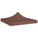 vidaXL Partytentdak 270 g/m² 2x2 m bruin, Tuin en Terras, Partytenten, Verzenden, Nieuw