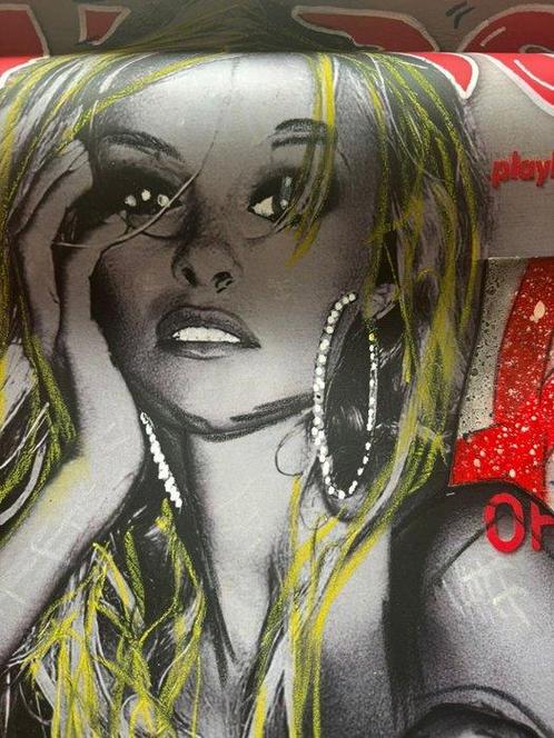 Poplea - Pamela PLAYBOY(2000), Antiek en Kunst, Kunst | Schilderijen | Modern