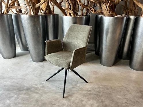 Veiling - Armstoel Davidson (set van 6) Draaibaar - Stof - G, Huis en Inrichting, Stoelen