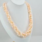 Koraal - Zilver, Verguld - Halsketting - CORALLO ROSATO, Antiek en Kunst