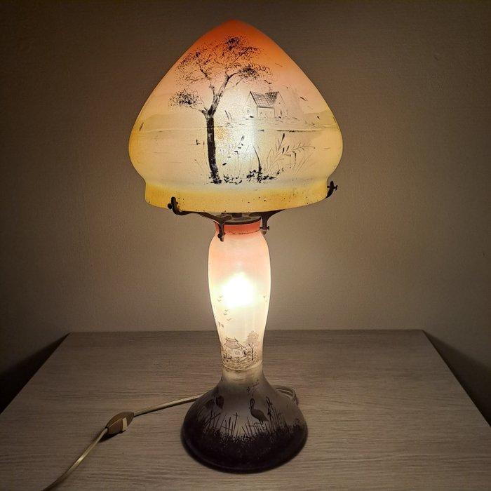 Verreries Dolhain - Pierre Jost(act.1918-1936) - Tafellamp -, Antiquités & Art, Art | Objets design