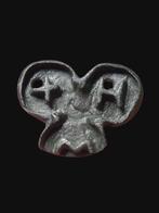 Byzantijns Brons Cross Bread Stamp , Rare (Zonder, Antiek en Kunst
