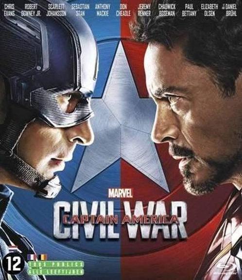Captain America - Civil War (blu-ray tweedehands film), Cd's en Dvd's, Blu-ray, Ophalen of Verzenden