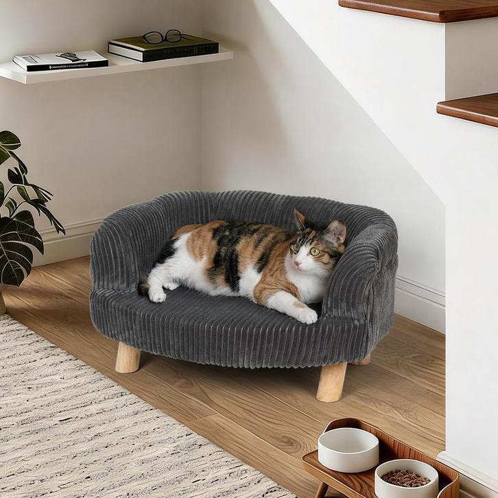 Canapé pour chien et chat - anthracite - 58 x 46 x 33 cm, Maison & Meubles, Accessoires pour la Maison | Autre, Neuf, Envoi