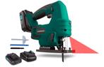 Accu decoupeerzaag 20V - 2.0Ah | Incl. 2 accus en snellader, Verzenden, Nieuw