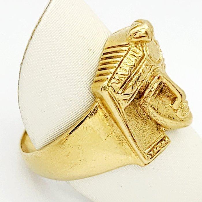 Ring - 18 karaat Geel goud, Handtassen en Accessoires, Ringen