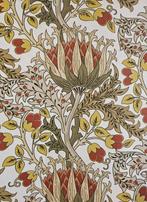 Weefsel William Morris Artichoke-ontwerp Art Nouveau Arts, Antiek en Kunst