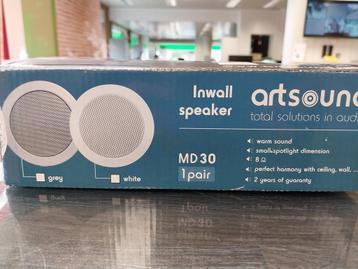 ArtSound Inwall speaker MD30 1 pair beschikbaar voor biedingen