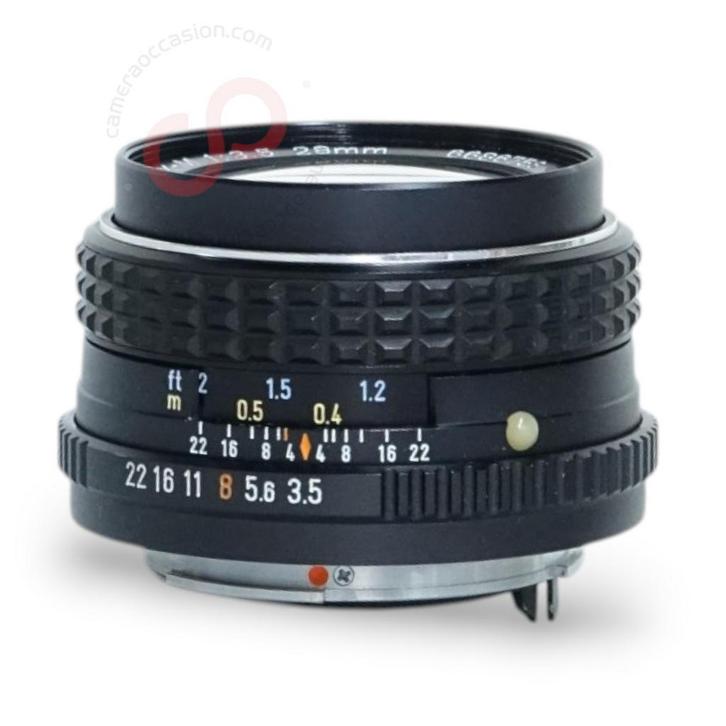 Pentax SMC 28mm 3.5 (M-Mount) nr. 1563, TV, Hi-fi & Vidéo, Appareils photo analogiques, Compact, Enlèvement ou Envoi