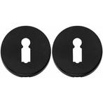 Intersteel sleutelrozetten verdekt ø49x7mm zwart, Doe-het-zelf en Bouw, Ophalen of Verzenden, Nieuw