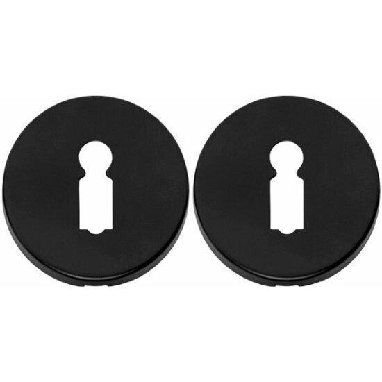Intersteel sleutelrozetten verdekt ø49x7mm zwart, Doe-het-zelf en Bouw, Raamkozijnen en Schuifdeuren, Ophalen of Verzenden