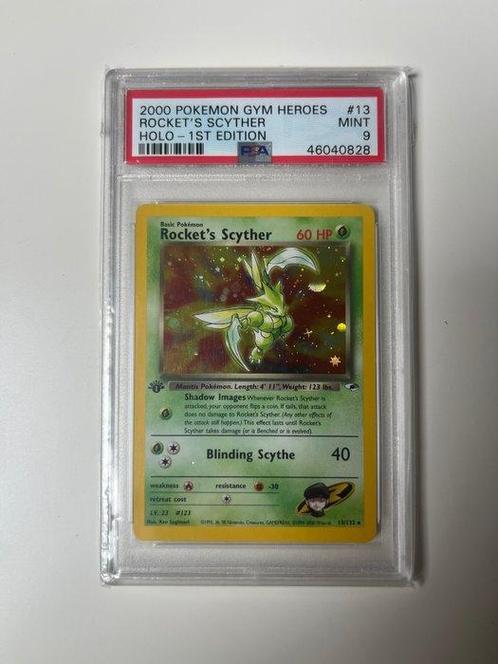 The Pokémon Company - Pokémon - Graded Card Rockets Scyther, Hobby & Loisirs créatifs, Jeux de cartes à collectionner | Pokémon