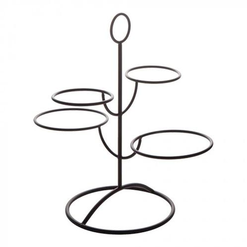 Etagère | Metaal | 2x Ø100mm + 2x Ø140mm | Hoogte 370mm, Zakelijke goederen, Horeca | Keukenapparatuur, Nieuw in verpakking, Verzenden