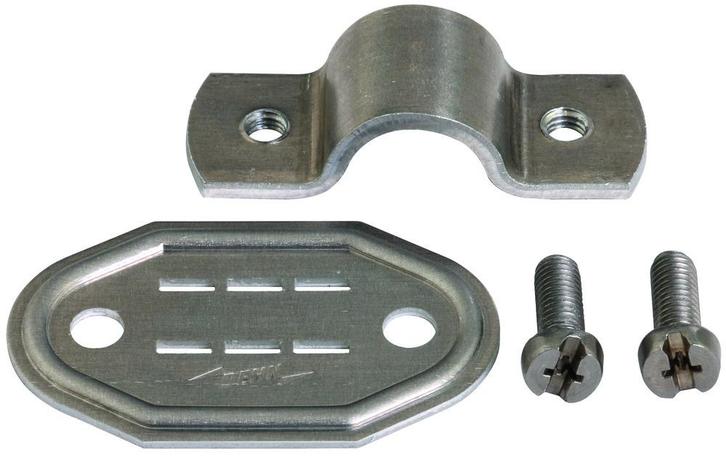 Dehn Number Plate Al Cleat Rd 16 Kit - 490116 [50 Pieces], Doe-het-zelf en Bouw, Elektriciteit en Kabels, Verzenden