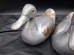 Tinnen figuurtje - Canards deco en étain (10) - Tin, Antiek en Kunst