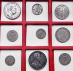 Wereld. Lotto monete miste 1800-1900, Postzegels en Munten