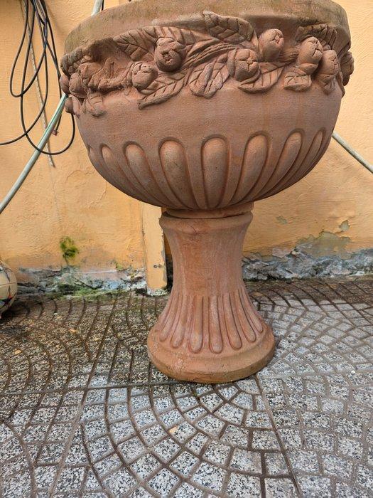 Vaas - Terracotta - Grote tuinpot, Antiek en Kunst, Curiosa en Brocante