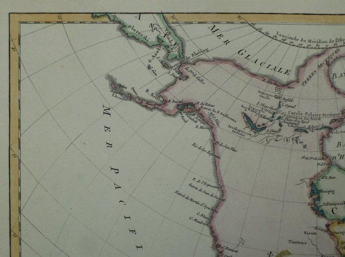 Noord Amerika - USA, Canada, Mexico; Rigobert Bonne - Atlas, Boeken, Atlassen en Landkaarten