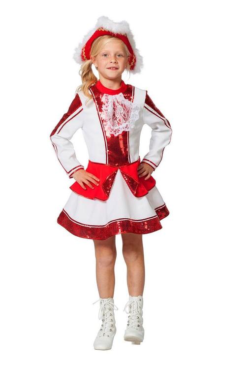 Majorette Kostuum Meisje Majorette, Kinderen en Baby's, Carnavalskleding en Verkleedspullen, Nieuw, Verzenden