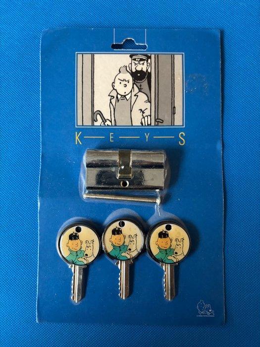 Tintin - Ensemble clef et serrure X 2 - 2 Figuur, Boeken, Strips | Comics