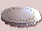 Tafelservies - Katoen en polyester - Mantel Oude Land Rozen
