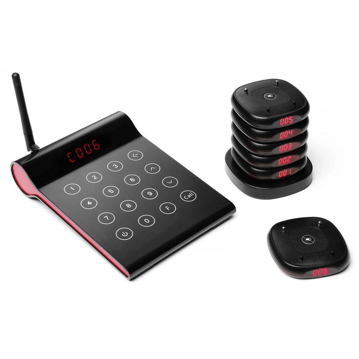 Oproepsysteem | Controller + Laadstation + 10 Piepers |, Zakelijke goederen, Horeca | Keukenapparatuur, Nieuw in verpakking, Verzenden