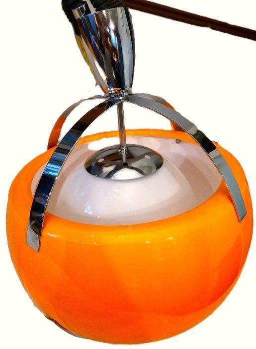 Kroonluchter - Staal - Lamp. Vintage uit de jaren 70., Antiek en Kunst, Antiek | Verlichting