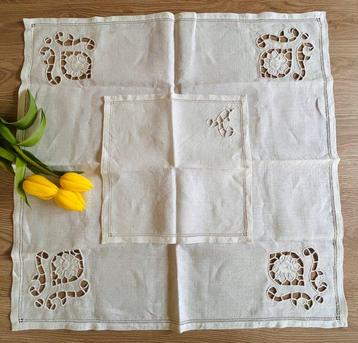 Épergne (7)  - Coton, Lin, Soie - Centre de table en