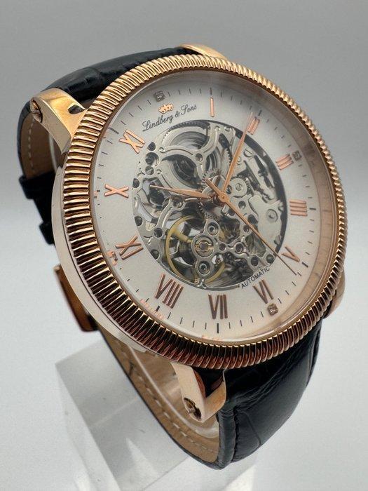 Lindberg&Sons - Carpios Collection CRC NO.15 - Zonder, Handtassen en Accessoires, Horloges | Heren