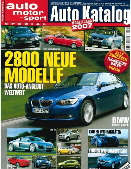 2007 AUTO KATALOG DUITS 50, Livres, Autos | Livres