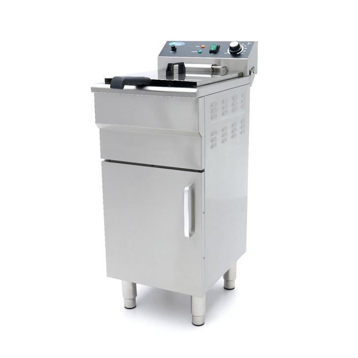 Friteuse - 16 L - 1 panier - avec robinet de vidange et, Elektronische apparatuur, Frituurpannen, Verzenden