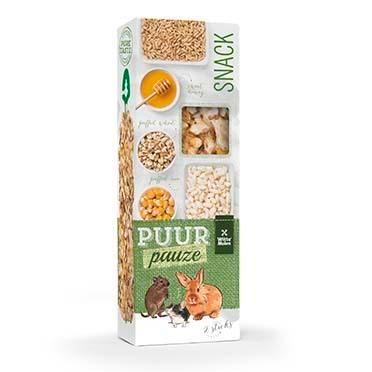 Puur pauze sticks gepofte rijst & honing, Animaux & Accessoires, Nourriture pour Animaux