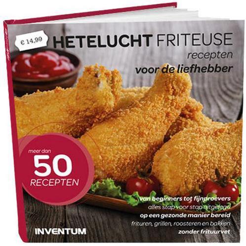Inventum Hetelucht friteuse receptenboek 8712876125283, Boeken, Overige Boeken, Gelezen, Verzenden