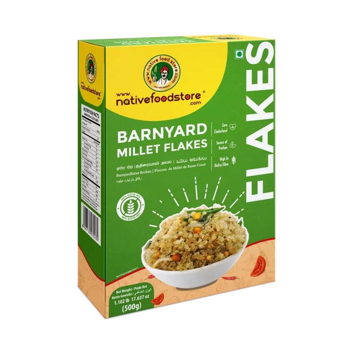 Gierst Vlokken Barnyard Millet Flakes (Kuthiraivali) - 500 g, Sports & Fitness, Produits de santé, Wellness & Bien-être, Enlèvement ou Envoi