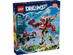 LEGO DREAMZzz™ 71497 - Coopers tijgermecha en Zeros hot rod, Verzenden, Zo goed als nieuw