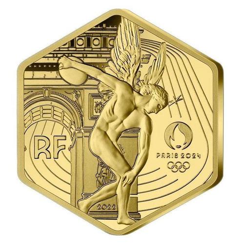 Frankrijk. 2022 3g €250 EUR Gold Olympic Games Paris 2024 -, Postzegels en Munten, Edelmetalen en Baren