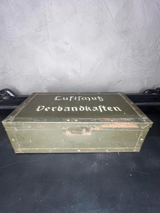 Luftschutz doos - 1930-1940 - First Aid Kit - Tweede, Antiek en Kunst, Antiek | Wandborden en Tegels