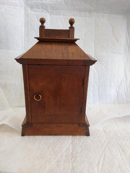 Tafelklok Barok - Eik - 1850-1900, Antiek en Kunst, Antiek | Klokken