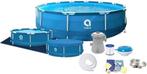 Opzetzwembad Avenli | Tweede Kansje | Volledige Set, Tuin en Terras, Verzenden, Minder dan 80 cm, Rond, Opzetzwembad